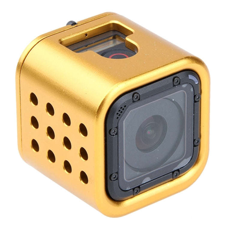 Housing Shell CNC Aluminum Alloy Protective Cage with Insurance Back Cover for GoPro HERO5 Sessio...