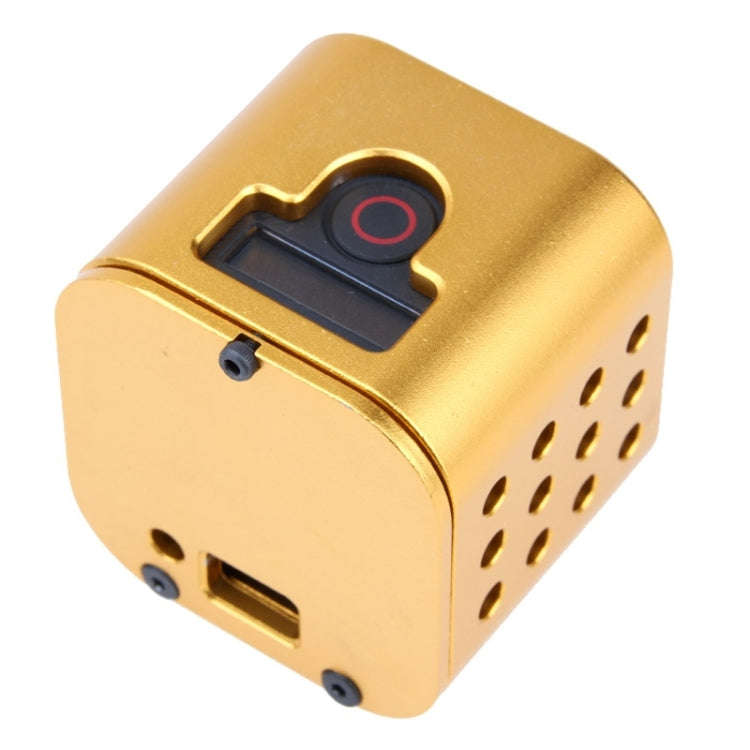 Housing Shell CNC Aluminum Alloy Protective Cage with Insurance Back Cover for GoPro HERO5 Sessio...