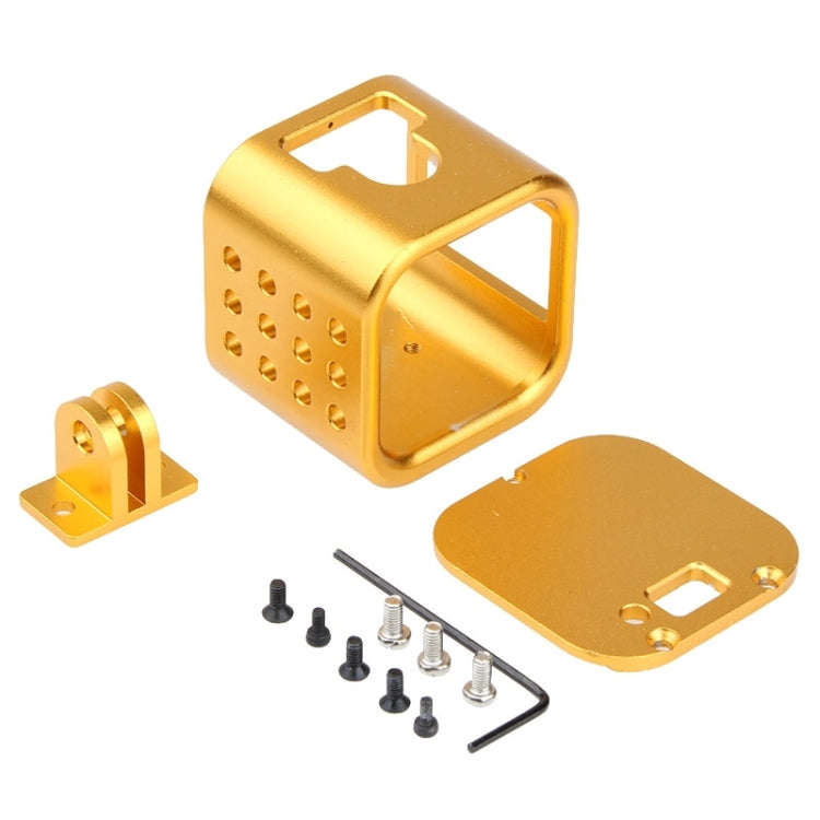 Housing Shell CNC Aluminum Alloy Protective Cage with Insurance Back Cover for GoPro HERO5 Sessio...