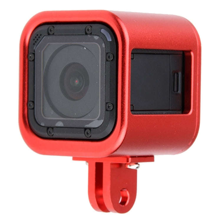 Housing Shell CNC Aluminum Alloy Protective Cage with Insurance Back Cover for GoPro HERO5 Sessio...