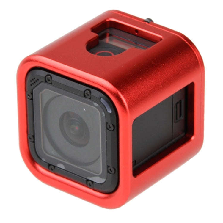 Housing Shell CNC Aluminum Alloy Protective Cage with Insurance Back Cover for GoPro HERO5 Sessio...