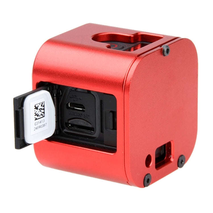 Housing Shell CNC Aluminum Alloy Protective Cage with Insurance Back Cover for GoPro HERO5 Sessio...