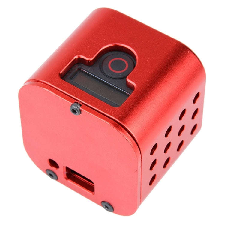 Housing Shell CNC Aluminum Alloy Protective Cage with Insurance Back Cover for GoPro HERO5 Sessio...