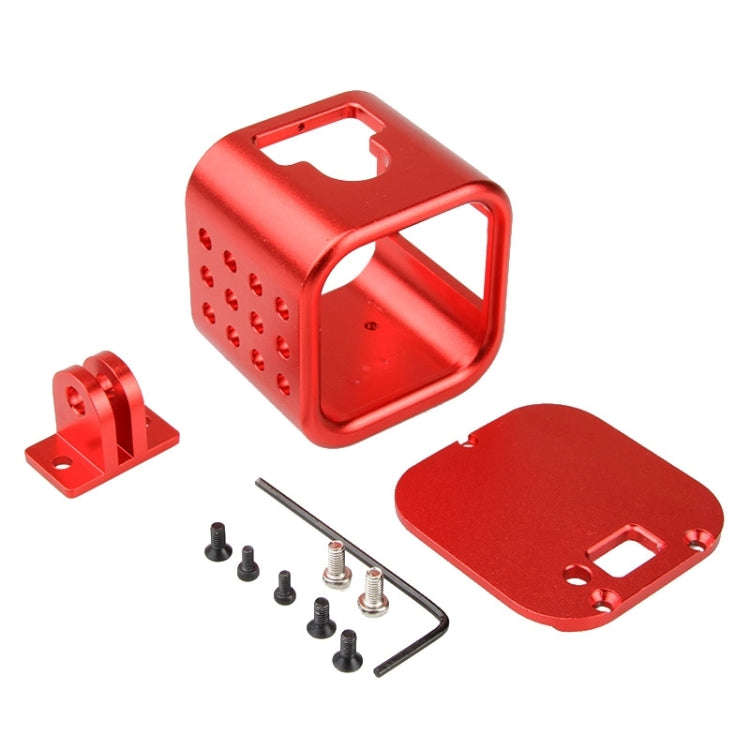 Housing Shell CNC Aluminum Alloy Protective Cage with Insurance Back Cover for GoPro HERO5 Sessio...