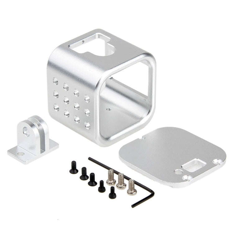 Housing Shell CNC Aluminum Alloy Protective Cage with Insurance Back Cover for GoPro HERO5 Sessio...