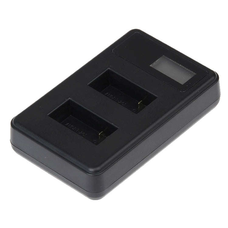 GP158-B LCD Screen Dual Batteries Charger for GoPro HERO3+ /3 (AHDBT-301, AHDBT-302), Displays Ch...