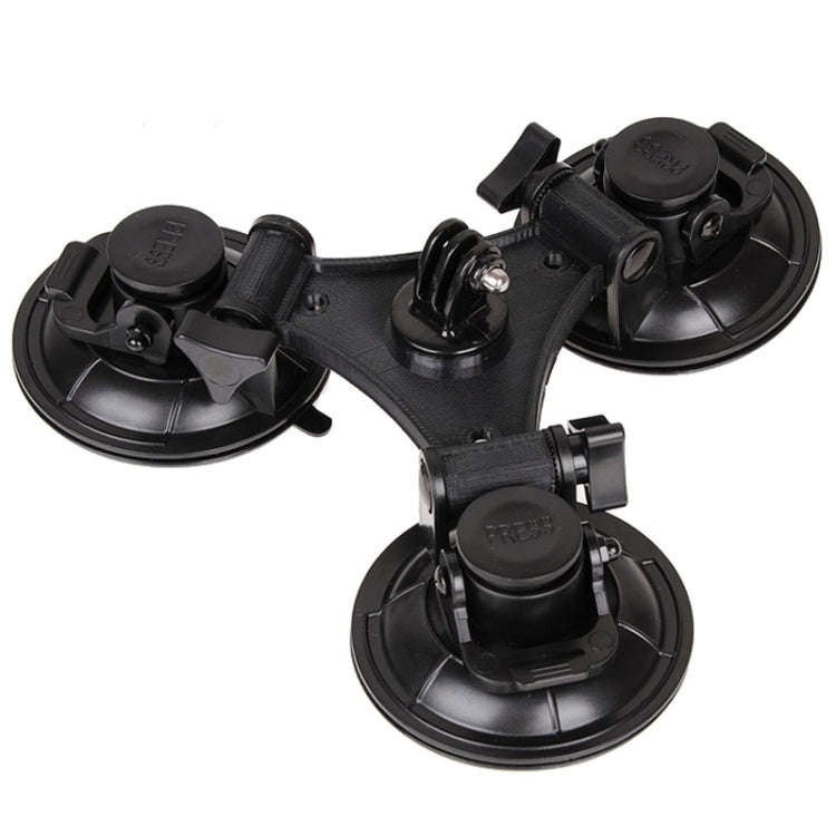 XM70-B Triangle Direction Suction Cup Mount with Hexagonal Screwdriver for GoPro, Insta360, DJI a...