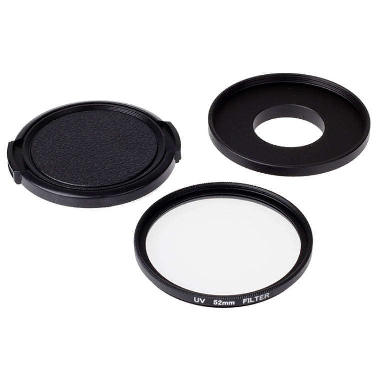 52mm UV Filter Lens Filter with Cap for Xiaomi Xiaoyi 4K+ / 4K, Xiaoyi Lite, Xiaoyi  Sport Camera