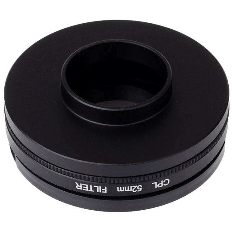 52mm CPL Filter Circular Polarizer Lens Filter with Cap for Xiaomi Xiaoyi 4K+ / 4K, Xiaoyi Lite, ...
