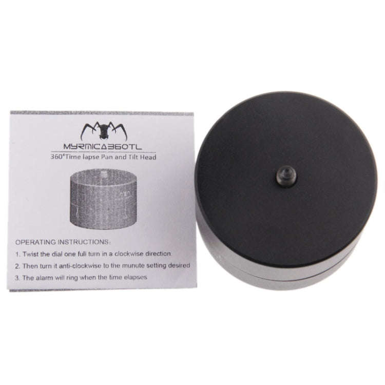 MYRMICA 360TL Time Lapse Pan and Tilt Head / 360 Degree Auto Rotation Camera Mount for  GoPro HER...