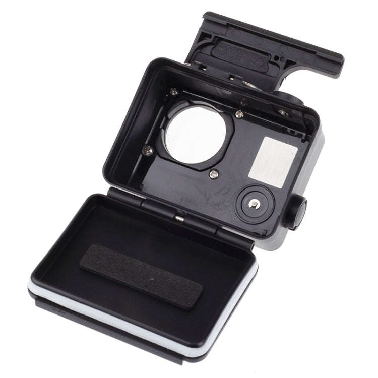 Black Edition Waterproof Housing Protective Case with Buckle Basic Mount for GoPro HERO4 /3+,  Wa...