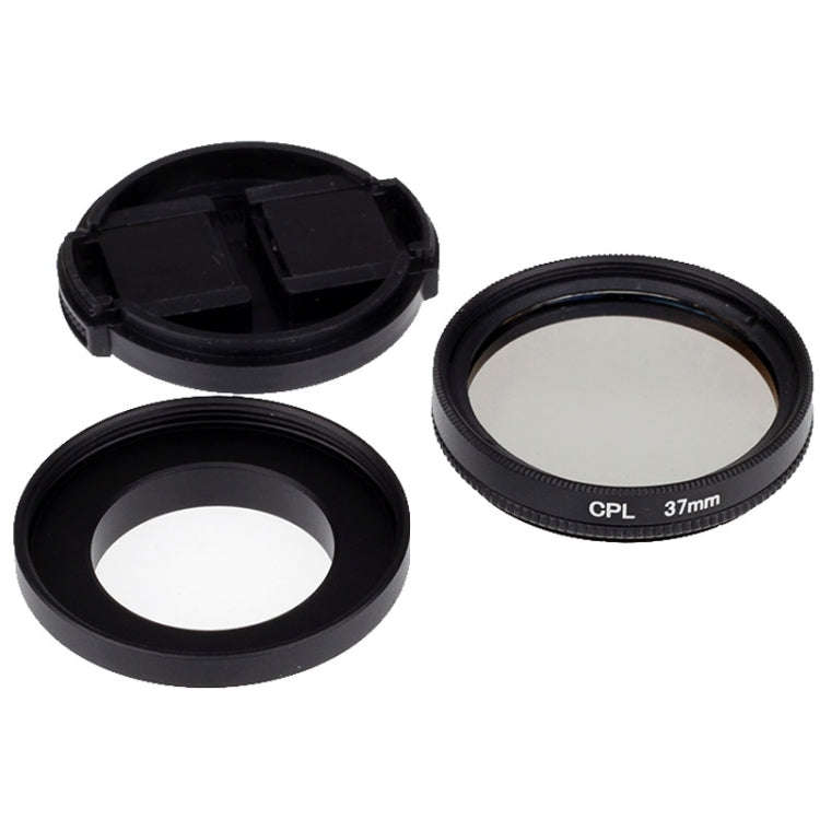 37mm CPL Filter Circular Polarizer Lens Filter with Cap for Xiaomi Xiaoyi 4K+ / 4K, Xiaoyi Lite, ...