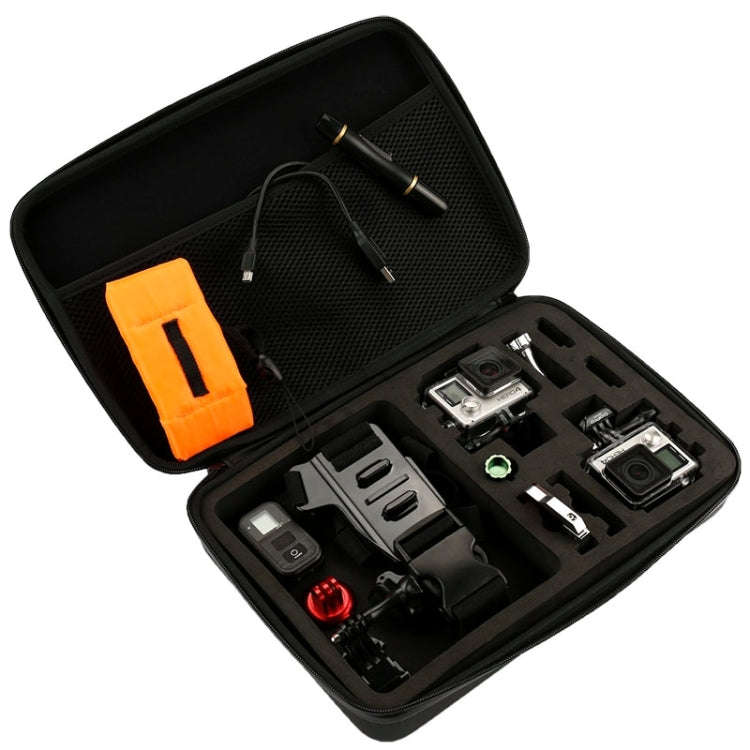 Shockproof Waterproof Portable Travel Case for GoPro, Insta360, DJI and Other Action Cameras Acce...