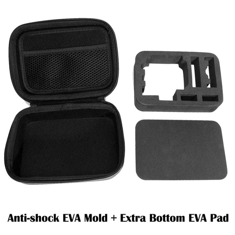 Shockproof Waterproof Portable Travel Case for GoPro, Insta360, DJI and Other Action Cameras Acce...