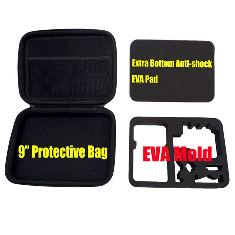 Shockproof Waterproof Portable Travel Case for GoPro, Insta360, DJI and Other Action Cameras Acce...