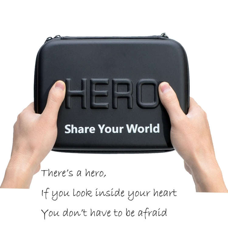 Shockproof Waterproof Portable Travel Case for GoPro, Insta360, DJI and Other Action Cameras Acce...