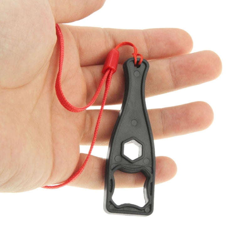 5pcs Plastic Screw Rod Screw Cap Spanner Wrench with Lanyard for GoPro, Insta360, DJI and Other A...