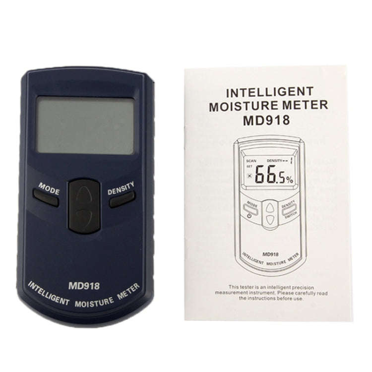 Digital Moisture Meter (MD918)(Dark Blue)