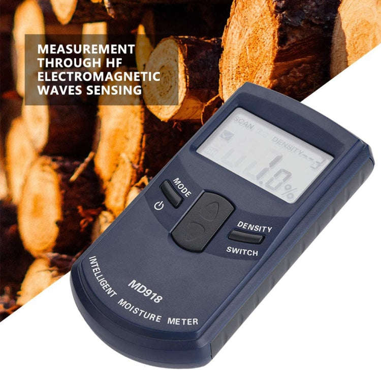Digital Moisture Meter (MD918)(Dark Blue)