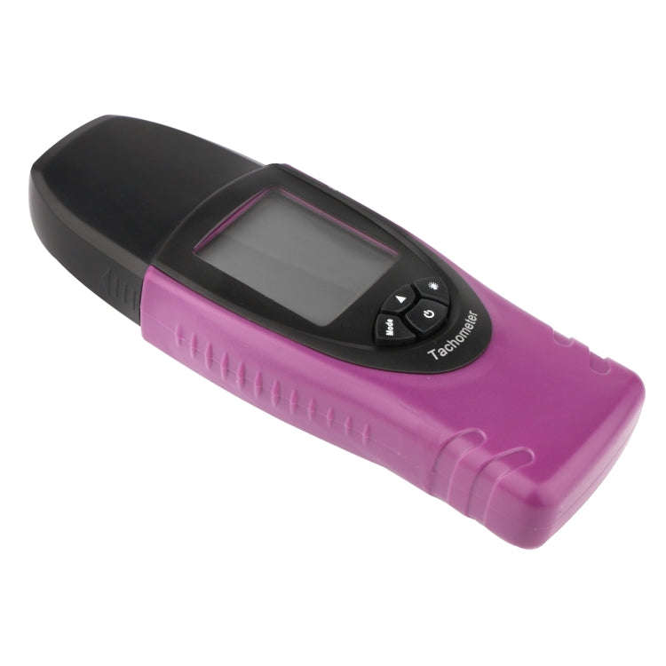 ST8030 Mini Digital Photo Laser Digital Tachometer Non Contact High Accuracy MPU LCD Display(Purple)