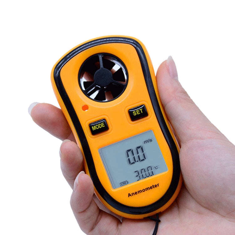 Digital Anemometer(Yellow)