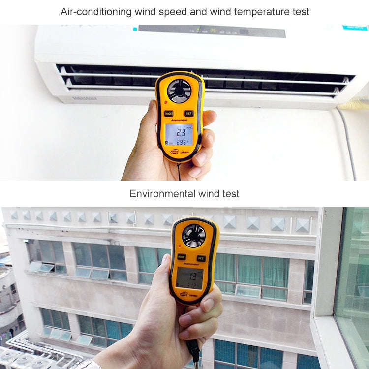 Digital Anemometer(Yellow)