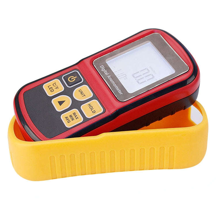 Digital Anemometer (Measurement items: Air Velocity, Air Temperature)(Red)