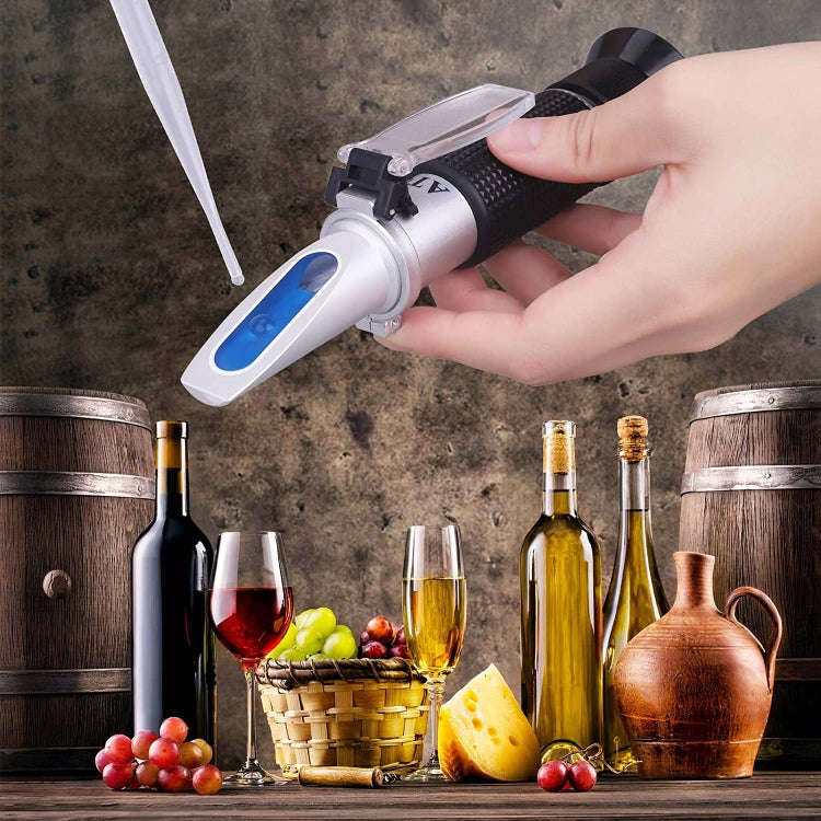 HB-113ATC Brix Hand-Held ATC Refractometer(Black)