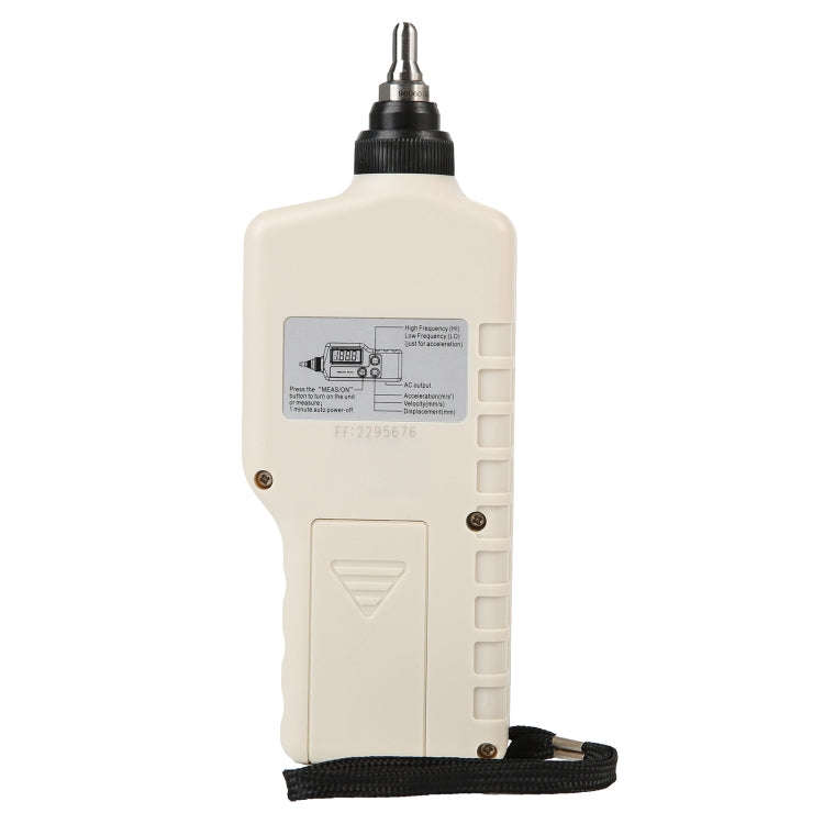 BENETECH GM63A Vibration Meter Digital Tester Vibrometer Analyzer Acceleration Velocity(White)