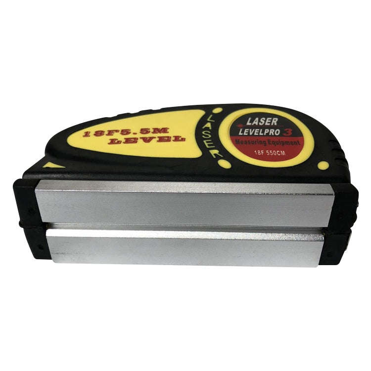 Laser Level with Tape Measure Pro (550cm), LV-05(Yellow)