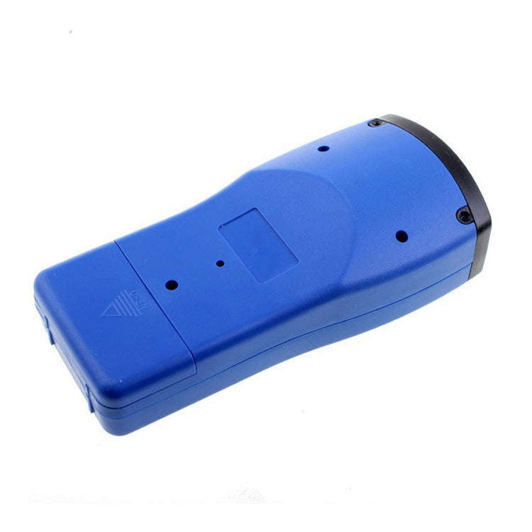Ultrasonic Laser Point LED Distance Measure Meter Tool(Blue)