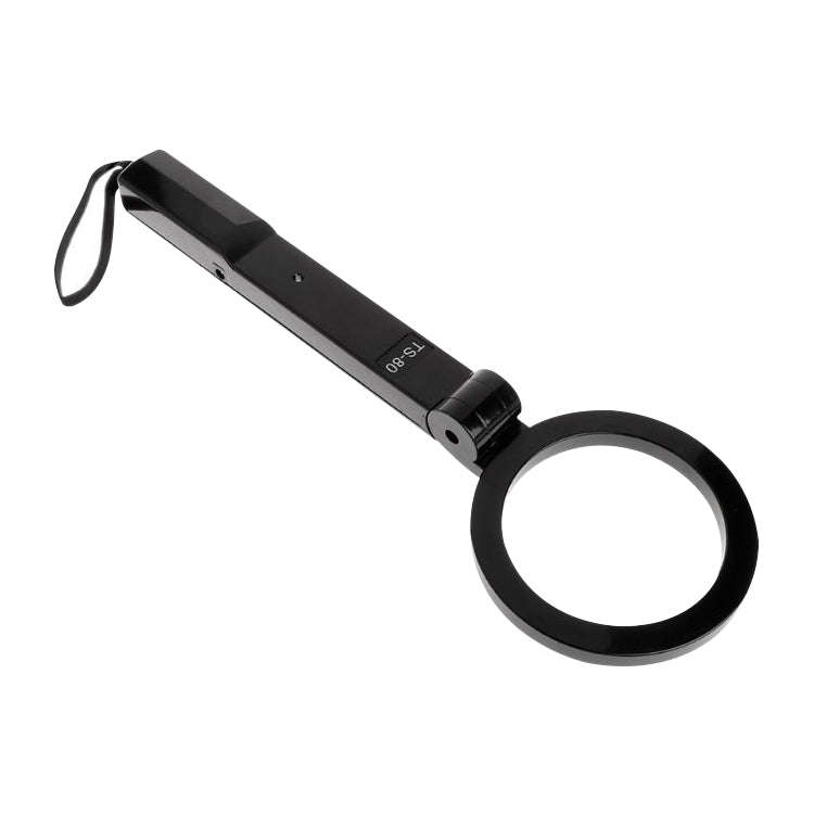 TS-80 Portable Folding Hand-Held Security Metal Detector Scanner(Black)
