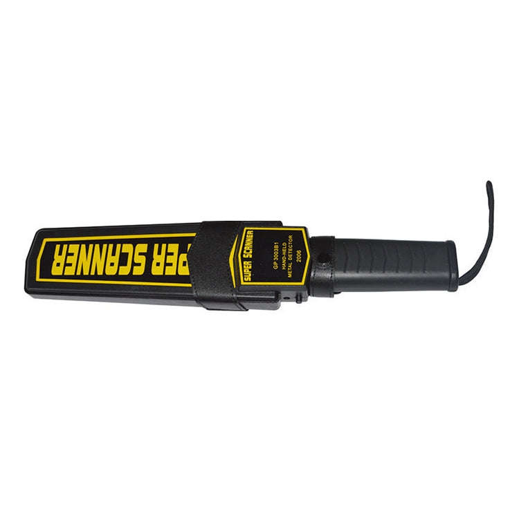Portable Hand-Held Security Metal Detector (GP 3003B1)(Black)