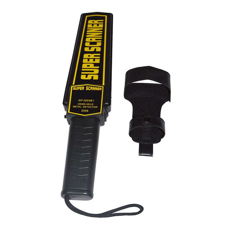 Portable Hand-Held Security Metal Detector (GP 3003B1)(Black)