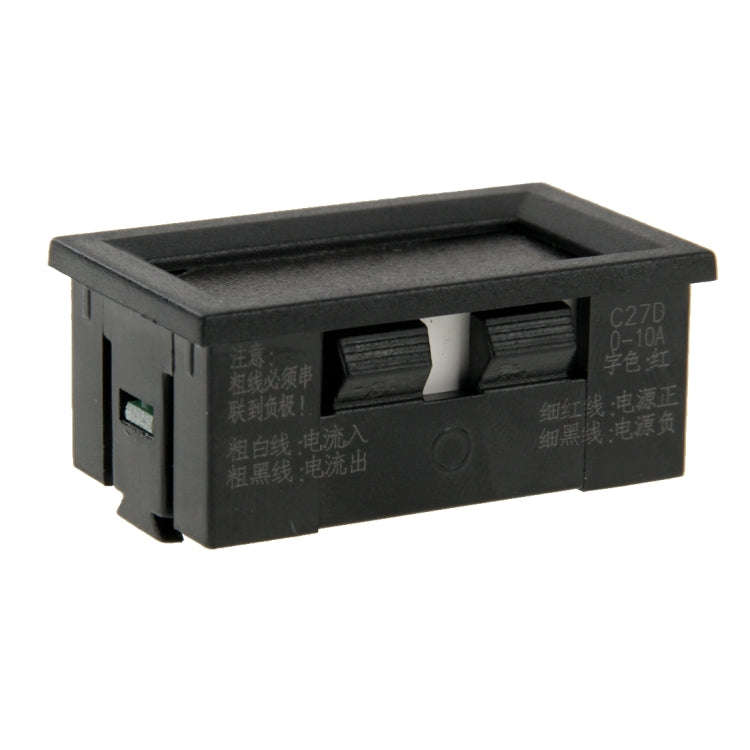 C27D Red Display LED Digital DC 0-10A Current Meter