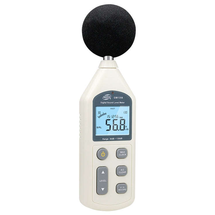 Digital Sound Level Meter with USB Port(Range: 30dB~130dB)(Beige)