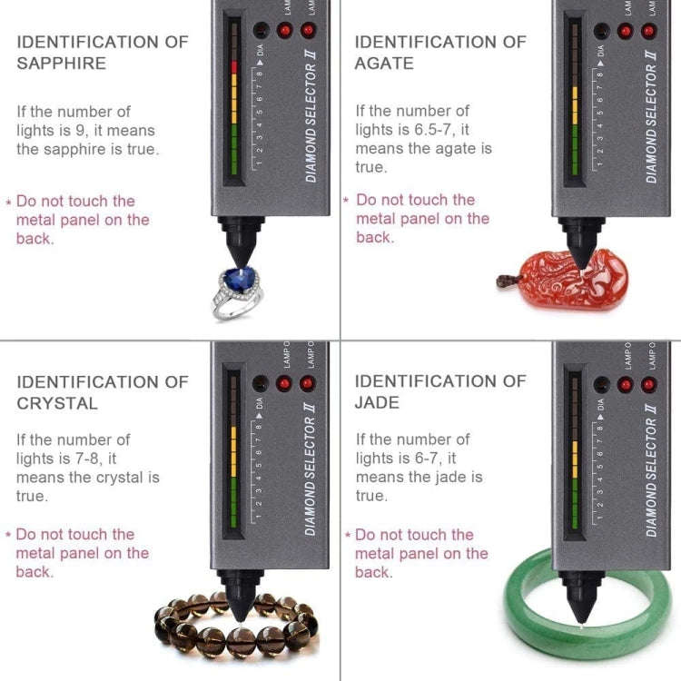 Diamond Selector ll with LED Indicator, DC 9V Battery(Black)
