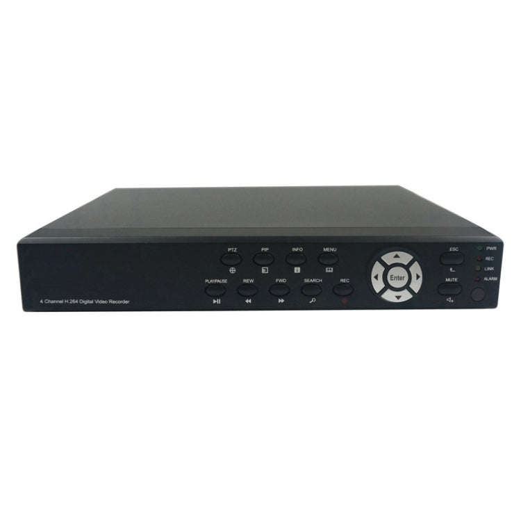 4-CH Embedded Digital Video Recorder Kit (1 / 4 Sharp CCD, 420TVL, 24 x IR LED, 6mm Lens, IR Dist...