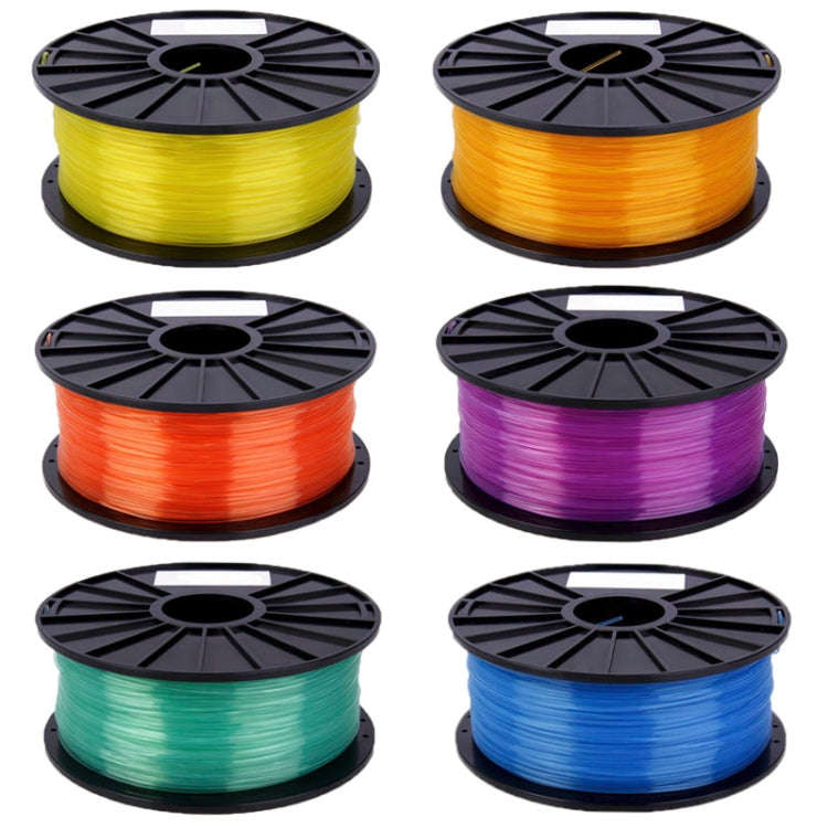 PLA 1.75 mm Transparent 3D Printer Filaments(Blue)