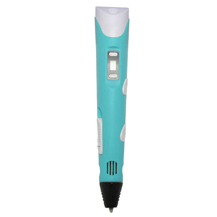 Hand-held 3D Printing Pen, EU Plug(Blue)
