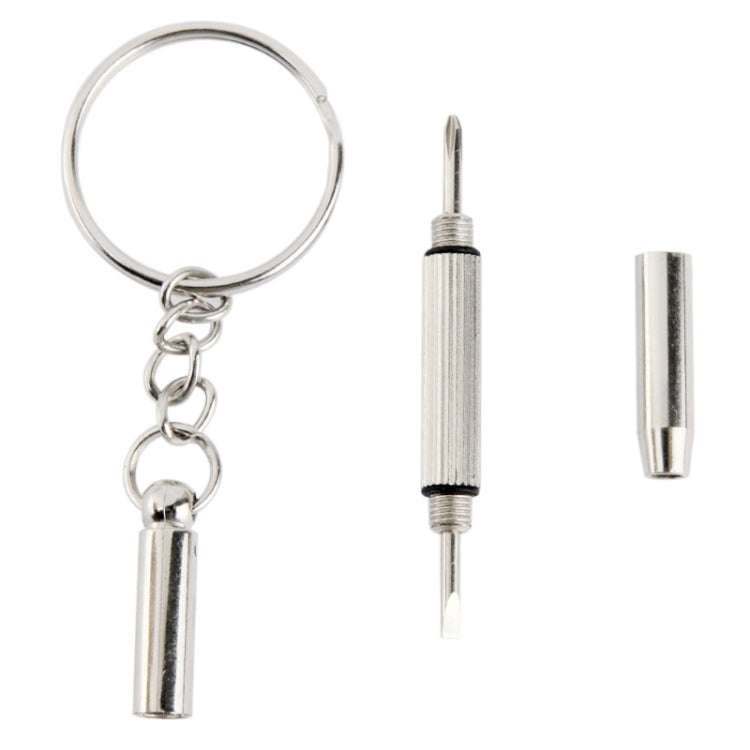3 in 1 Professional Mini Screwdriver Repair Tool with Keychain for Watch / Mobile Phone / Camera ...