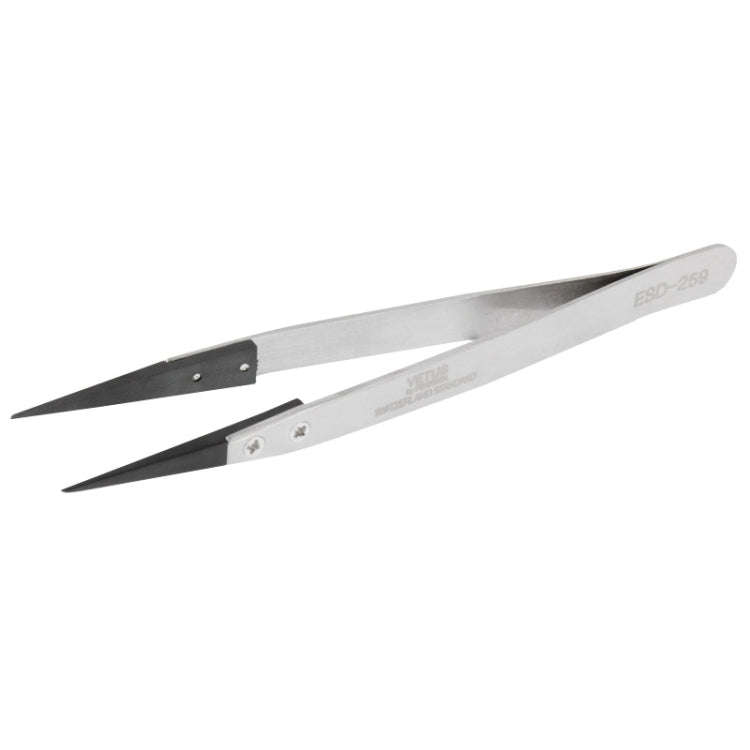 9 in 1 Replaceable Anti-Static Tweezers with Cross Screwdriver