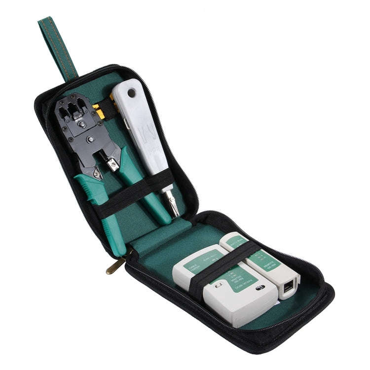 5 in 1 RJ45 Crimping Crimper Stripper Punch Down RJ11 Cat5 Cat6 Wire Line Detector Ethernet Netwo...