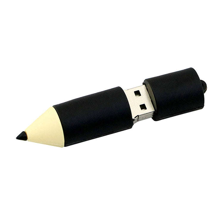 4GB Pencil Shape USB Flash Disk(Black)
