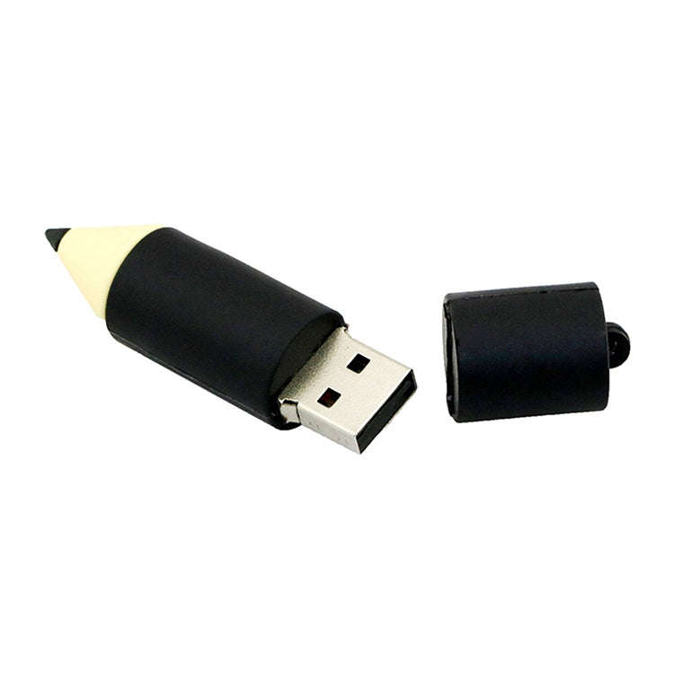 4GB Pencil Shape USB Flash Disk(Black)