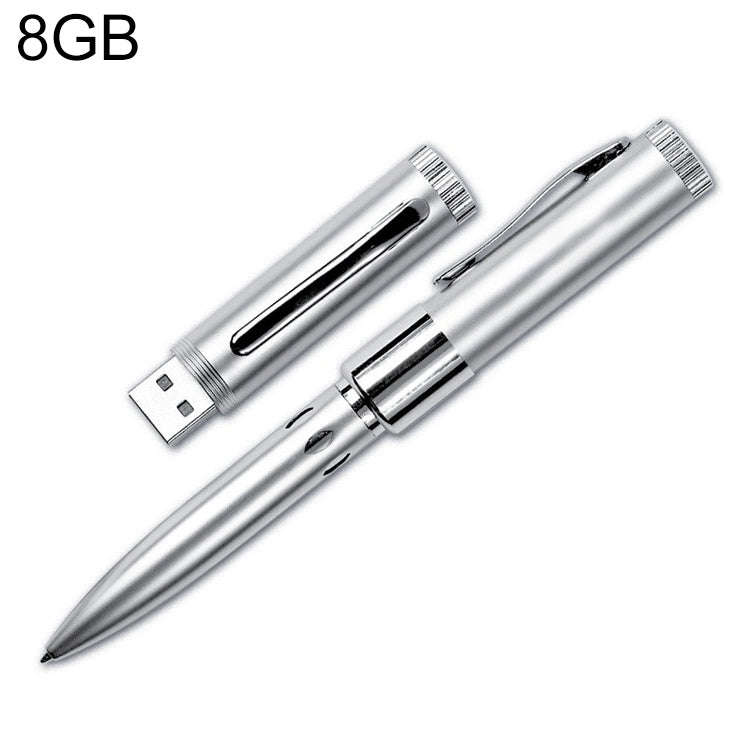 8GB USB2.0 Pen Driver(Silver)