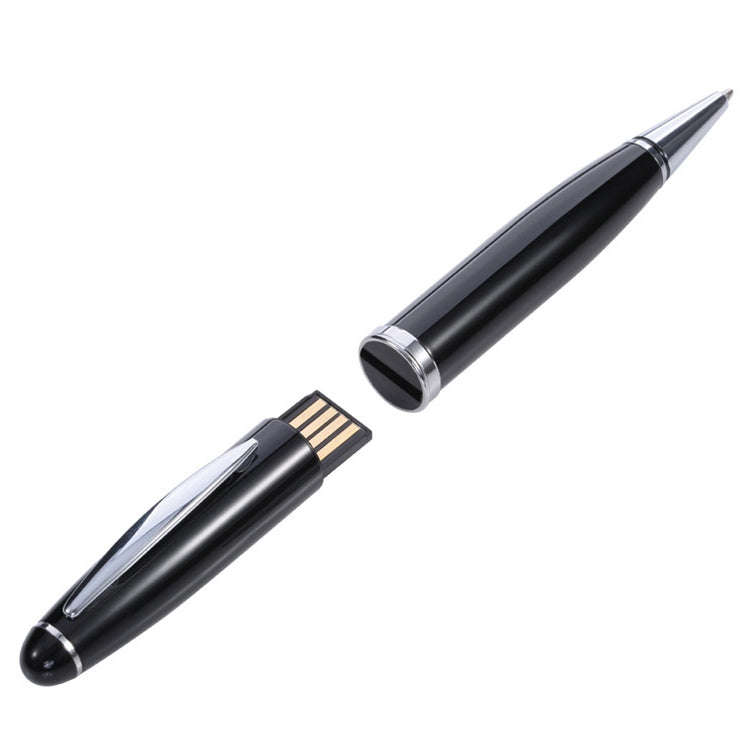 2 in 1 Pen Style USB Flash Disk, Black (8GB)
