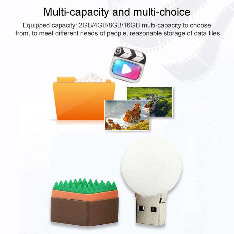 4GB Golf Style USB Flash Disk