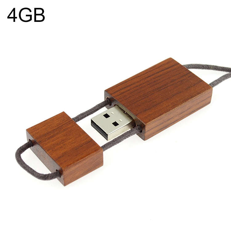 4 GB Wood Material Series USB Flash Disk