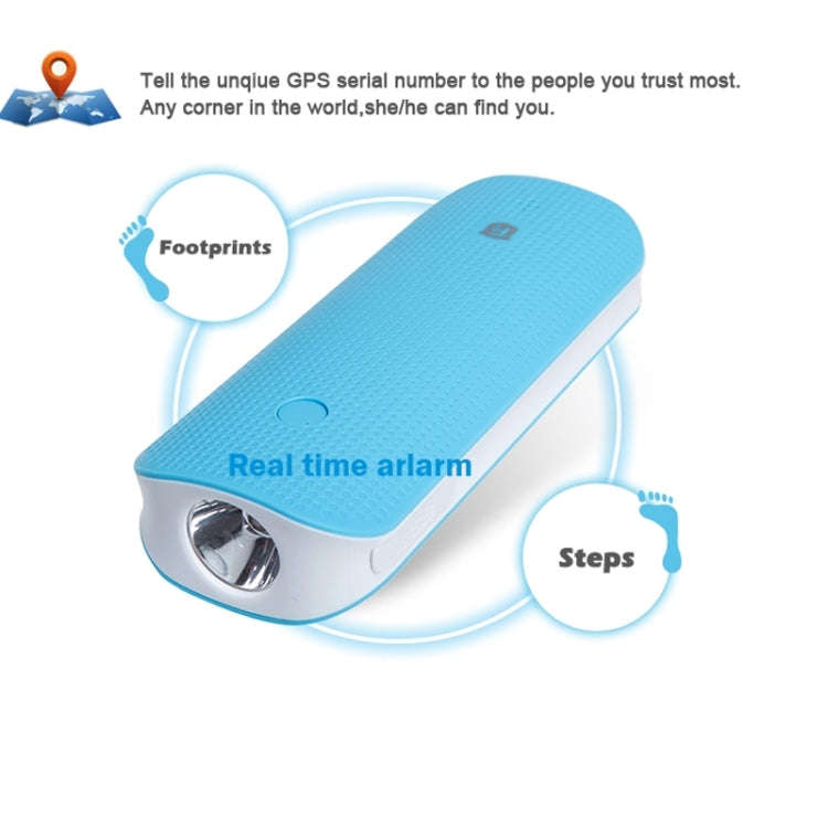 REACHFAR RF-V20 7 in 1 Multifunctional GPS Tracker (Black)